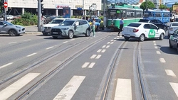 Accident rutier în Tudor Vladimirescu. Circulația tramvaielor a fost blocată temporar