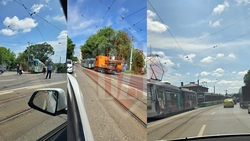 Circulația tramvaielor, blocată pe strada Elena Doamna. Călătorii au fost dați jos – UPDATE