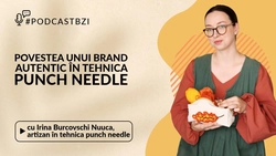LIVE VIDEO – Povestea Nuuca, cum a transformat Irina Burcovschi broderia într-un brand cu suflet la #PodcastBZI 