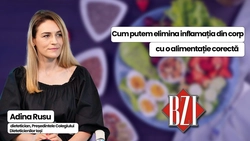 LIVE VIDEO – Ce alimente ne provoacă inflamații în corp? Află cum ar trebui să arate masa ta zilnică de la dieteticianul Adina Rusu, președinta Colegiului Dieteticienilor Iași