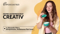 LIVE VIDEO – Alexandra Petcu, antreprenoare, fondatoarea Flair Scent, despre antreprenoriat creativ