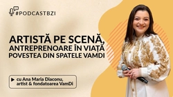 LIVE VIDEO – De la scenă la antreprenoriat, povestea unei artiste, Ana Maria Diaconu, la #PodcastBZI