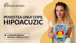 LIVE VIDEO – Daniela Rotariu, autoarea „Rățușca Lina” – povestea unui copil hipoacuzic