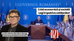LIVE VIDEO – Emisiune-analiză BZI LIVE alături de Dumitru Manea alias Miron Manega, senator de Iași al Partidului S.O.S. România