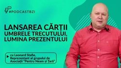 LIVE VIDEO – Cartea “Umbrele trecutului, lumina prezentului”, prezentată de Leonard Stafie, reprezentant al grupului de Asociații “Pentru Neam și Țară”, într-un nou episod de #PodcastBZI!