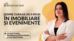LIVE VIDEO – Lexi Costin, antreprenoare, fondatoarea Elixis Events și Lexi Real Estate, despre curajul de a reuși în imobiliare și evenimente