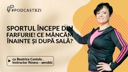 LIVE VIDEO – Sportul începe din farfurie! Ce mâncăm înainte și după sală? Cum influențează alimentația rezultatele din antrenament? Și de ce unele alimente, chiar sănătoase, ne pot sabota efortul fizic? Toate acestea azi la #PodcastBZI, cu Beatrice Caniola, instructor de aerobic-fitness