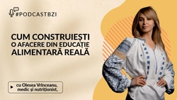 LIVE VIDEO – Olesea Vrînceanu, medic și nutriționist, despre cum construiești o afacere din educație alimentară reală