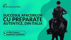 LIVE VIDEO – Cum poți avea succes cu preparate autentice, din Italia? Află într-un nou episod de #PodcastBZI, cu Alin Coșescu, proprietar Cannoleria!
