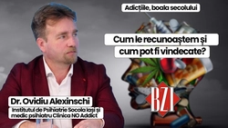 LIVE VIDEO – Adicțiile, boala secolului. Cum recunoaștem și cum tratăm dependențele, în emisiunea de sănătate BZI LIVE, împreună cu dr. Ovidiu Alexinschi, medic psihiatru în cadrul Institutului de Psihiatrie „Socola” din Iași