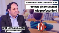 LIVE VIDEO – Super-dezbatere și analiză legată de sistemul educațional românesc în Studioul BZI LIVE alături de prof. Laviniu Lăcustă, lider USLIP Iași