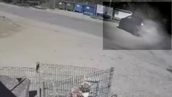 Imagini șocante! Iată momentul impactului din accidentul rutier de la Deleni