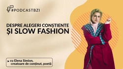 LIVE VIDEO – Elena Simion, creatoare de conținut, poetă, despre alegeri conștiente și slow fashion