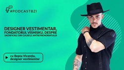 LIVE VIDEO – Repta Vicențiu, designer vestimentar, fondatorul vishisku, despre sacrificiile din culisele antreprenoriatului