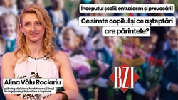LIVE VIDEO – Începutul școlii: entuziasm și provocări! Alina Vălu Raclariu, psiholog clinician, analizează la BZI LIVE temerile copiilor și așteptările părinților