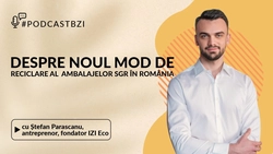 Ștefan Parascanu, antreprenor, fondator IZI Eco, despre nou mod de reciclare al ambalajelor SGR în România