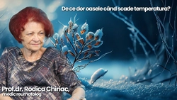 LIVE VIDEO – Cum influențează frigul sănătatea sistemului osteoarticular. Primim sfaturi în cadrul emisiunii BZI LIVE, de la prof. dr. Rodica Chiriac, medic reumatolog