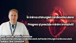 LIVE VIDEO – Progres și precizie minim invazivă! În inima chirurgiei cardiovasculare cu prof. univ. dr. Victor Costache doar la BZI LIVE