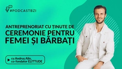 LIVE VIDEO – Andruș Alin, co-fondator ELITTUDE, antreprenoriat cu ținute de ceremonie pentru femei și bărbați