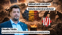 LIVE VIDEO – Emisiune BZI LIVE alături de Claudiu Târziu, președinte Partidul Acțiunea Conservatoare și europarlamentar român
