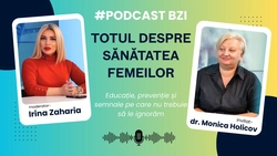 LIVE VIDEO – #PodcastBZI vine cu o temă legată de sănătatea femeii fără tabu, educație, prevenție și semnale pe care nu trebuie să le ignorăm. Un podcast dedicat educației pentru sănătatea femeii. Dr. Monica Holicov, medic obstetrică-ginecologie, vine în platoul BZI