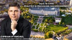 LIVE VIDEO – Realități și provocări socioeconomice! Ciprian Iftimoaei ne vorbește despre Iașul în cifre, la BZI LIVE