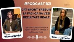 LIVE VIDEO – Teslaru Camelia, antrenor personal, cât sport trebuie să faci ca să vezi rezultate reale