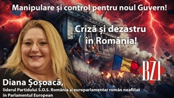 LIVE VIDEO – Studio-Exploziv BZI LIVE alături de invitatul special permanent Diana Șoșoacă, liderul Partidului S.O.S. România și europarlamentar român neafiliat în Parlamentul European