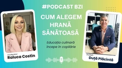Hrană sănătoasă și cum alegem alimentele. Discuție cu Duță Plăcintă, președintele Asociației Vegania, într-un nou episod de #PodcastBZI!