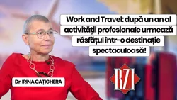 LIVE VIDEO – Work and Travel cu Irina Cațighera la BZI LIVE