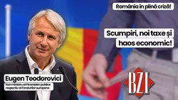 LIVE VIDEO – Eugen Teodorovici, fost ministru al Finanțelor publice respectiv al Fondurilor europene Eugen Teodorovici, face o nouă analiză economică, socială și politică la BZI LIVE