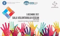Gala Voluntarului Ieșean organizată la CCS Iași. Ce proiecte vor fi premiate