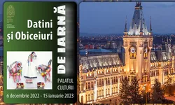 Expoziția temporară Datini și obiceiuri de iarnă la Palatul Culturii din Iași