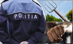 Un polițist din orașul Hârlău a fost la un pas de a fi executat cu o furcă. De la ce a pornit scandalul  FOTO