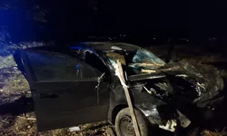 Accident rutier în județul Suceava. Au fost implicate trei autoturisme în coliziune 8211 FOTOVIDEO