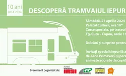 Descoperă Tramvaiul Iepurilă în ediția aniversară de 10 ani și câștigă un abonament gratuit