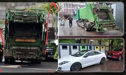 Șoferii de pe mașinile de gunoi din Iași nu pot ridica deșeurile din cauza autoturismelor parcate neregulamentar. Zilnic sunt semnalate zeci de situații 8211 FOTO