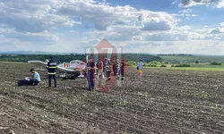 Incident aviatic la Iași Aeronavă de mici dimensiuni aterizare de urgență în Miroslava 8211 FOTO LIVE VIDEO