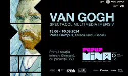Primul spectacol imersiv Van Gogh la Iași din 13 iunie la Palas Campus