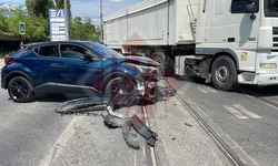Accident rutier la Iași Două autoturisme au intrat în coliziune 8211 FOTO UPDATE