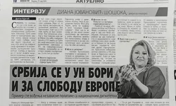 Senatorul de Iași Diana Șoșoacă președintele Partidului S.O.S. România trimite o scrisoare către ONU după o vizită specială în Serbia