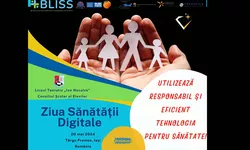 Ziua Sănătății Digitale la Liceul Teoretic Ion Neculce din Târgu Frumos în cadrul proiectului Erasmus Boosting Health Literacy for School Students  BLISS