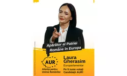 Laura Gherasim candidata Alianței pentru Unirea Românilor AUR pentru funcția de Parlamentar în Parlamentul European 8222Politicienii trimiși până acum în Parlamentul European au sabotat interesele fermierilor români8221 8211 VIDEO