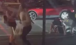 Imagini șocante Un milionar lovește o femeie până se prăbușește la pământ 8211 VIDEO