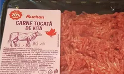 Alertă alimentară Auchan retrage un sortiment de carne tocată din motive de siguranță existând suspiciuni privind contaminarea acestuia cu un corp străin.