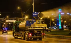 Salubris Iași a pregătit autospecialele cu pulverizatoare pentru perioada de caniculă Indicele de poluare crește foarte mult din această cauză 8211 FOTO