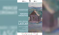 Invitație la expoziția de pictură și lansarea de album Percepții Cromatice semnată de artistul Radu Cristian Lascar- Vernisaj