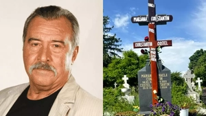 Cum arată mormântul lui Costel Constantin, la un an de la deces. Cine îi aprinde acum lumânări