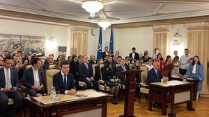 Ceremonie la CCR pentru validarea mandatului de președinte al lui Nicușor Dan
