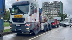 Un nou protest la Iași! Zeci de transportatori au ieșit în stradă împotriva noii taxe de drum